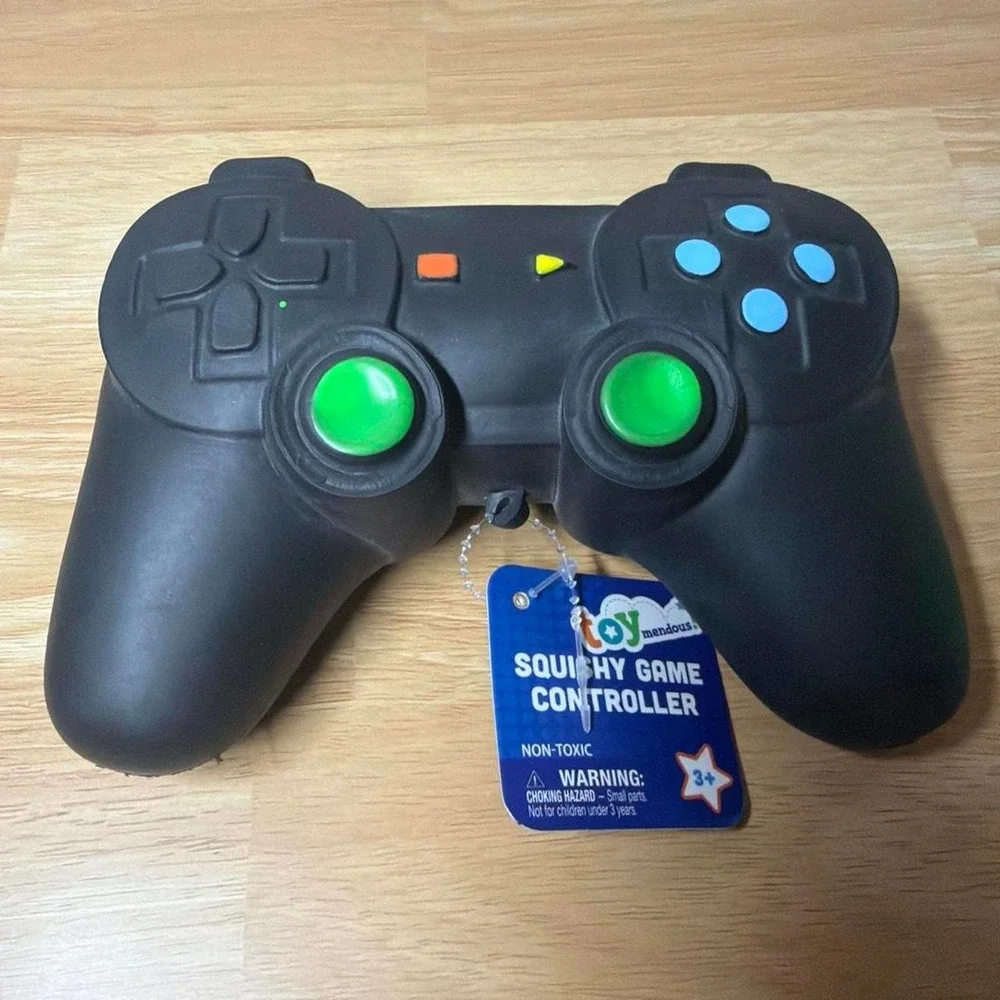 Sunny Days Large Squishy Game Controller black